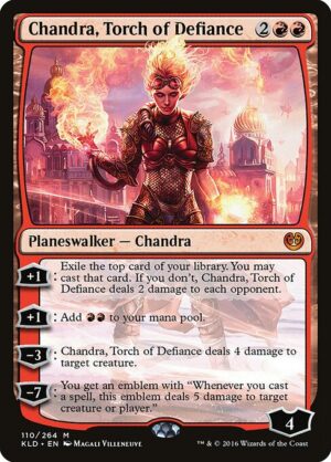 Chandra, Torch of Defiance [Kaladesh] - NM
