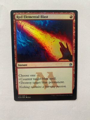 Red Elemental Blast (Foil) [Masters 25] - NM