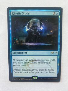Rhystic Study (Foil) [Judge Gift Cards 2018] – NM