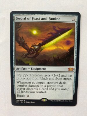 Sword of Feast and Famine [Mirrodin Besieged] - NM