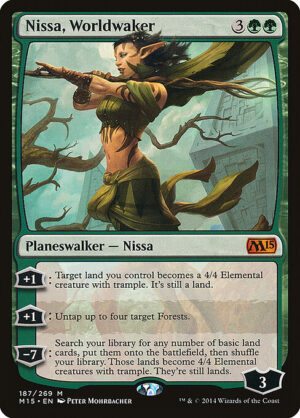 Nissa, Worldwaker [Magic 2015] - NM