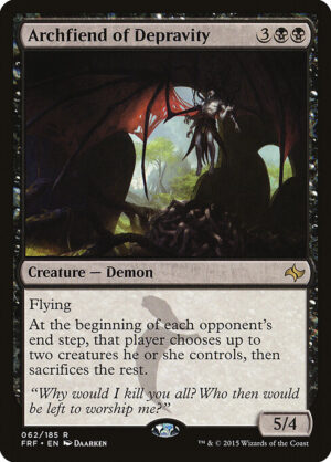 Archfiend of Depravity [Fate Reforged] - NM