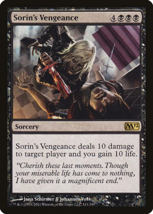 Sorin's Vengeance [Magic 2012] - NM