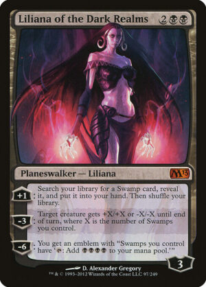 Liliana of the Dark Realms [Magic 2013] - NM