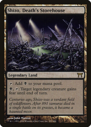 Shizo, Death's Storehouse [Champions of Kamigawa] - NM