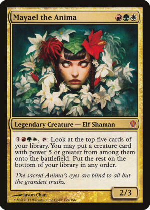 Mayael the Anima [Commander 2013] - NM