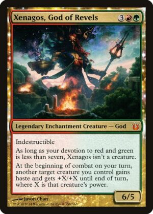 Xenagos, God of Revels [Born of the Gods] - NM