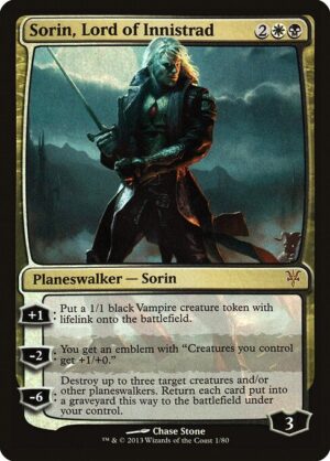 Sorin, Lord of Innistrad (Foil) [Duel Decks: Sorin vs. Tibalt] - NM