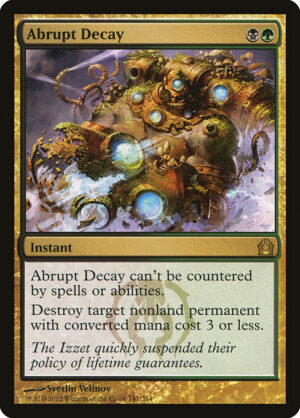 Abrupt Decay [Return to Ravnica] - NM