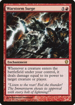 Warstorm Surge [Commander 2013] - NM