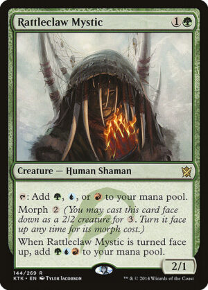Rattleclaw Mystic [Khans of Tarkir] - NM