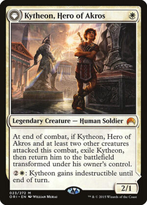 Kytheon, Hero of Akros // Gideon, Battle-Forged [Magic Origins] - NM