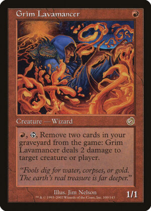 Grim Lavamancer [Torment] - NM