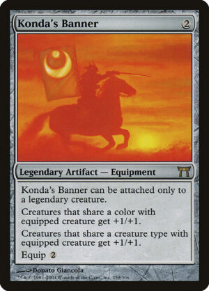 Konda's Banner [Champions of Kamigawa] - NM
