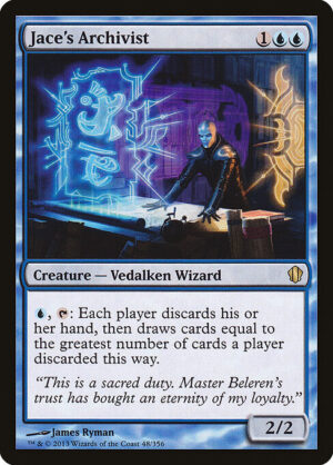 Jace's Archivist [Commander 2013] - NM