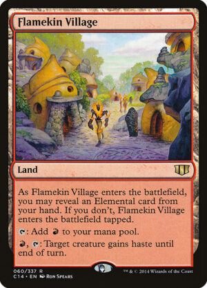 Flamekin Village [Commander 2014] - NM