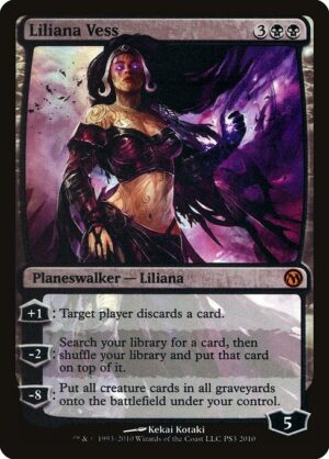 Liliana Vess (Foil) [Duels of the Planeswalkers 2010 Promos] - NM