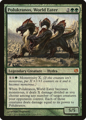 Polukranos, World Eater (Foil) [Duel Decks: Heroes vs. Monsters] - NM