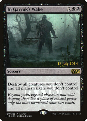 In Garruk's Wake (Foil) [Magic 2015 Promos] - NM