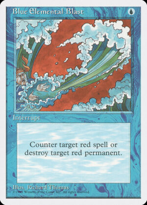 Blue Elemental Blast [Fourth Edition] - NM