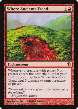 Where Ancients Tread [Commander 2013] - NM