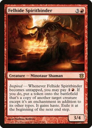 Felhide Spiritbinder (Foil) [Born of the Gods] - NM