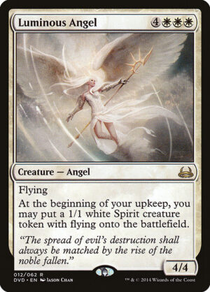 Luminous Angel [Duel Decks Anthology: Divine vs. Demonic] - NM