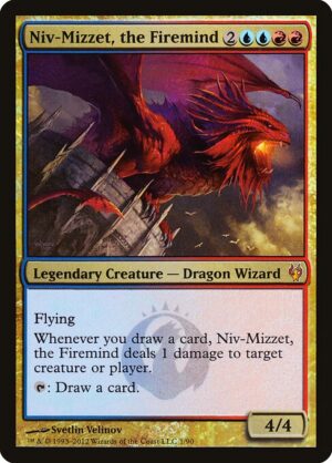 Niv-Mizzet, the Firemind (Foil) [Duel Decks: Izzet vs. Golgari] - NM