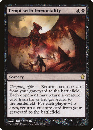 Tempt with Immortality [Commander 2013] - NM