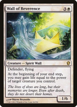 Wall of Reverence [Commander 2013] - NM
