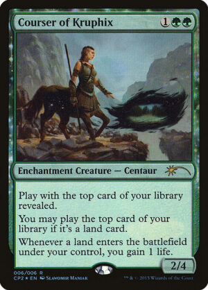 Courser of Kruphix (Foil) [Fate Reforged Clash Pack] - NM