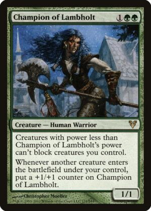 Champion of Lambholt [Avacyn Restored] - NM