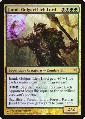 Jarad, Golgari Lich Lord (Foil) [Duel Decks: Izzet vs. Golgari] - NM