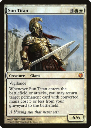 Sun Titan (Foil) [Duel Decks: Heroes vs. Monsters] - NM